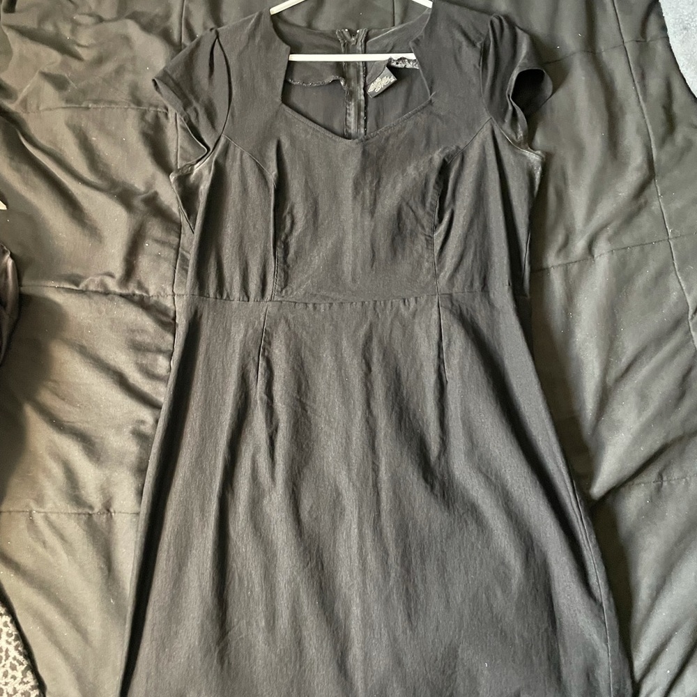 Black RockSteady Pin Up Dress
